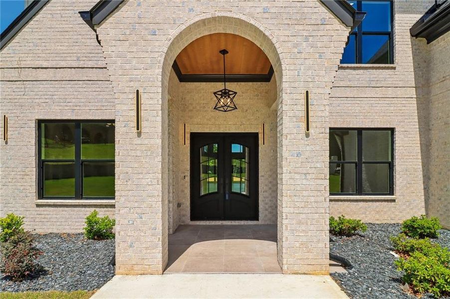 Exterior details and patio area of a home in , Buford (Image 34). Exterior details and patio area of a home in , Buford (Image 34).