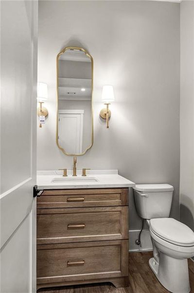 Furnished interior view inside a new home in , Newnan (Image 52).
