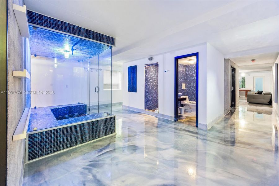 Furnished interior view inside a new home in , Miami (Image 8).