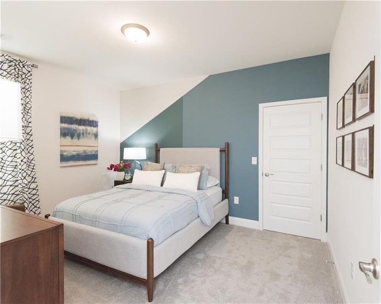 Furnished interior view inside a new home in Cooper's Walk, Loganville (Image 33).