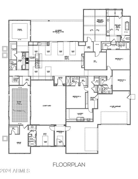 Floorplan - 6436 E Clinton St