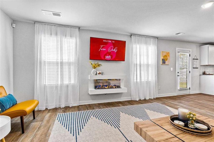 Furnished interior view inside a new home in Southern Hills, McDonough (Image 3).