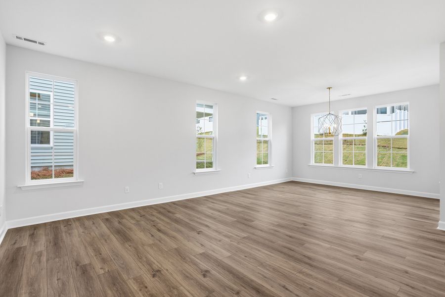 Spacious, unfurnished interior of a new home in Renaissance at White Oak, Garner (Image 16).
