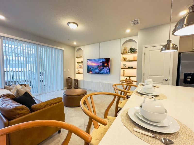 Furnished interior view inside a new home in , Clermont (Image 20).