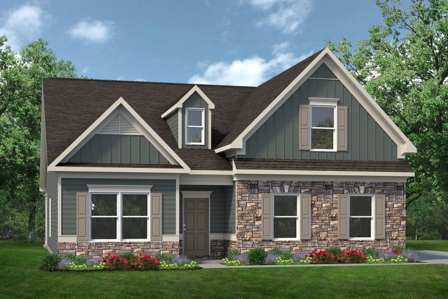 The Langford E with Bonus and Side Entry Garage