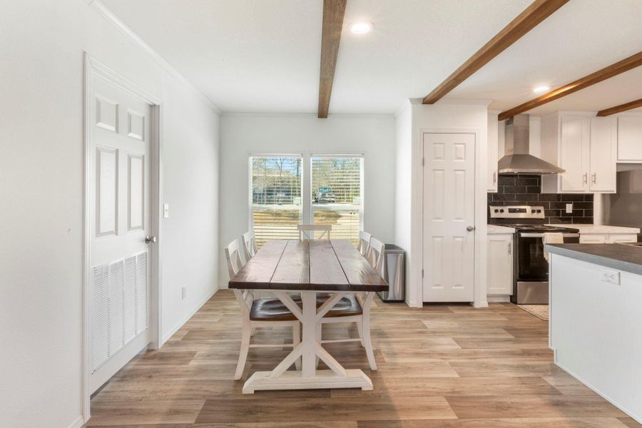 Furnished interior view inside a new home in , Somerville (Image 19).