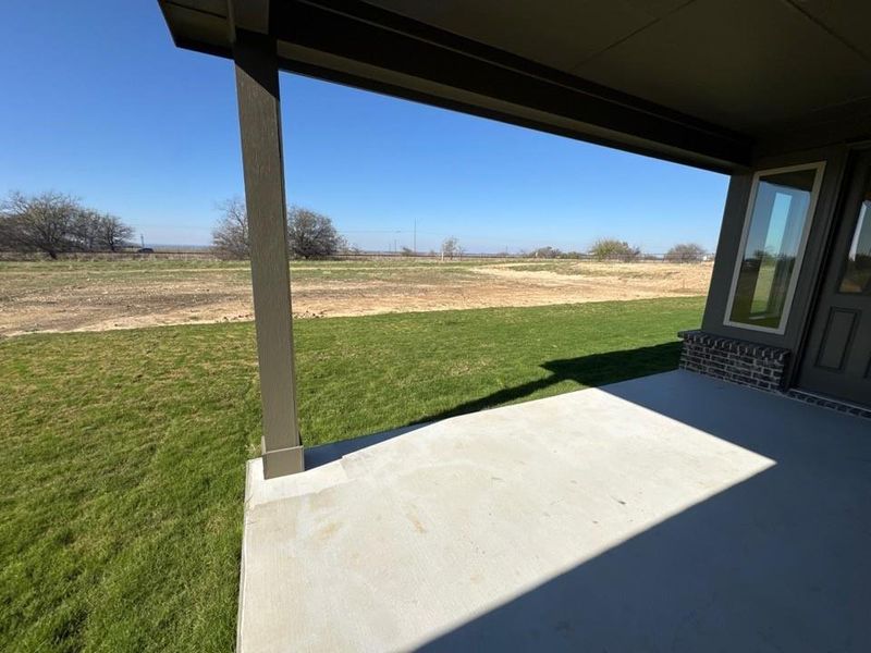 Exterior details and patio area of a home in Fairview Meadows, New Fairview (Image 3).
