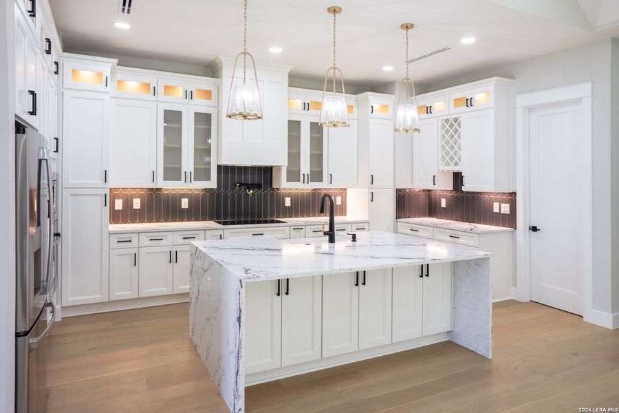 Furnished interior view inside a new home in , Spring Branch (Image 9).