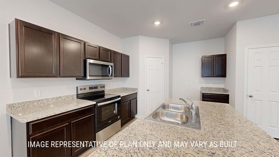Furnished interior view inside a new home in Pecan Creek, Temple (Image 6).
