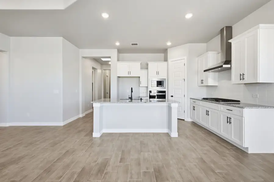 Furnished interior view inside a new home in Emerald Estates, El Paso (Image 7).