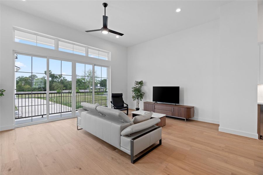 Furnished interior view inside a new home in , Houston (Image 7).