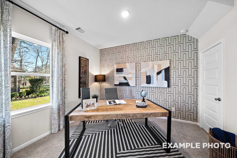 Representative furnished interior of a home built from the The San Marcos E by Davidson Homes LLC in Horizon Pointe, Converse (Image 23).