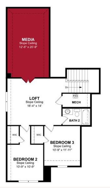 2D floor plan layout of this home in Valencia on the Lake, Little Elm, TX (Image 4). 2D floor plan layout of this home in Valencia on the Lake, Little Elm, TX (Image 4).
