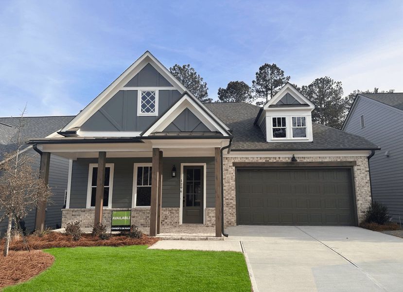 Representative exterior photo of a completed home built from the The Mayfield by JW Collection in Lakeside at River Green, Canton, GA (Image 1).