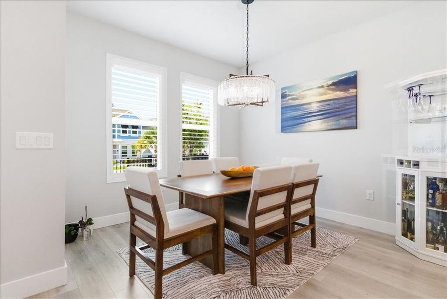 Furnished interior view inside a new home in , Sarasota (Image 29).