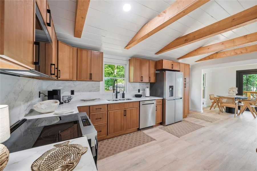 Furnished interior view inside a new home in , Eatonton (Image 14).
