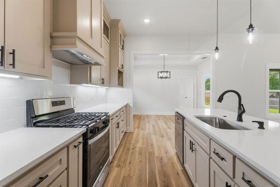 Furnished interior view inside a new home in , Bullard (Image 6). Furnished interior view inside a new home in , Bullard (Image 6).