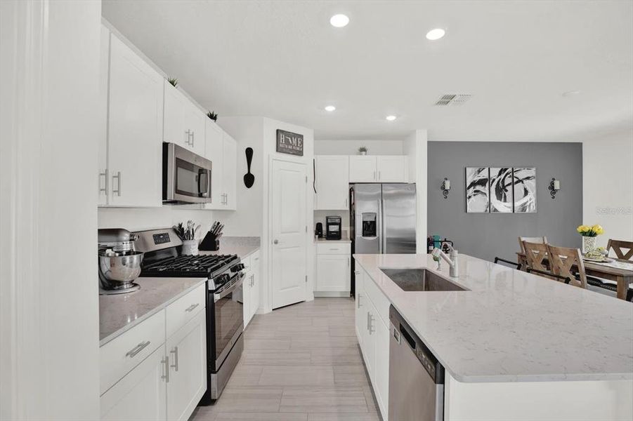 Furnished interior view inside a new home in Two Rivers: The Manors II, Zephyrhills (Image 7). Furnished interior view inside a new home in Two Rivers: The Manors II, Zephyrhills (Image 7).
