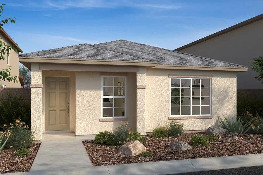 Representative exterior photo of a completed home built from the 952 by KB Home in Enclaves at Tumamoc, Tucson, AZ (Image 4).