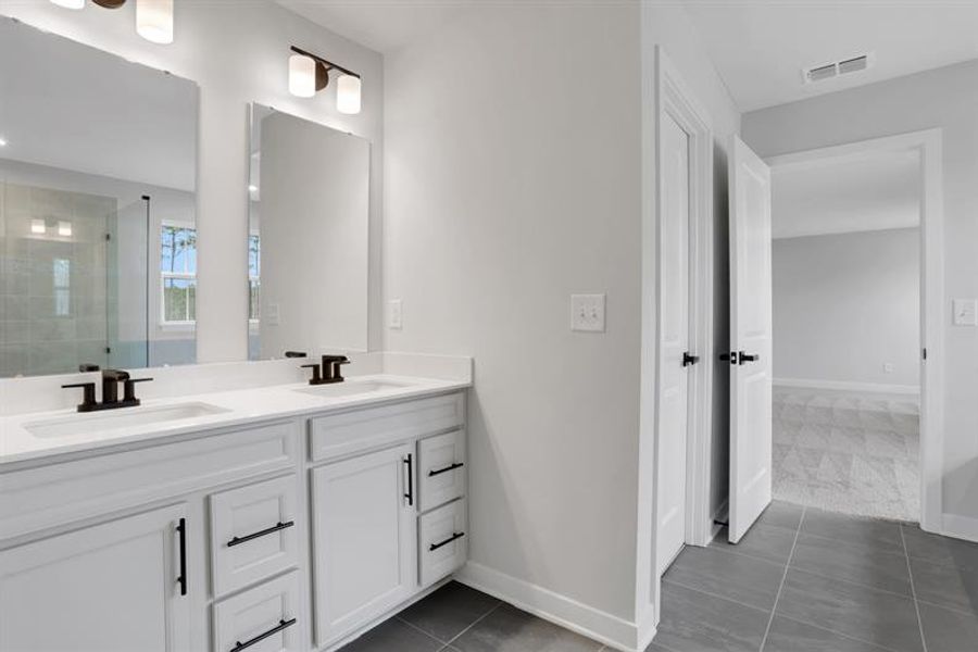 Furnished interior view inside a new home in Crystal Falls, Dawsonville (Image 13).