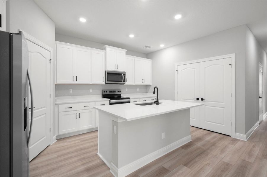 Furnished interior view inside a new home in Celebration Pointe, Fort Pierce (Image 5). Furnished interior view inside a new home in Celebration Pointe, Fort Pierce (Image 5).