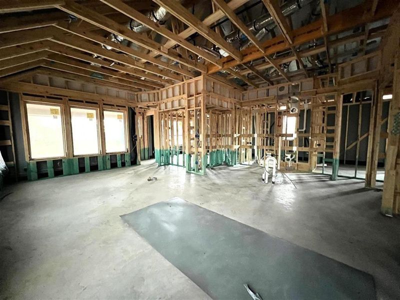 Kitchen and Living Area View