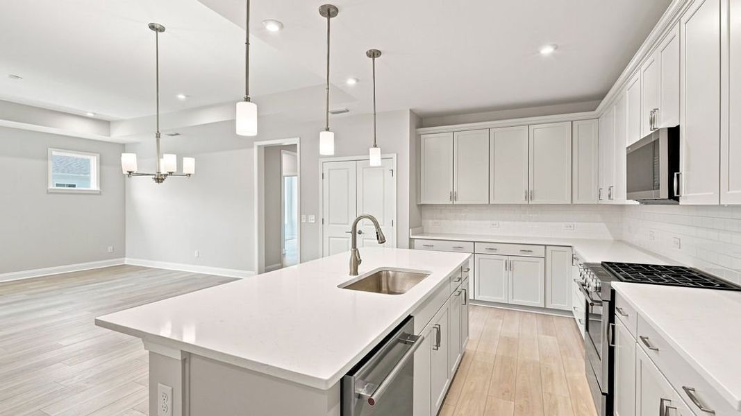 Furnished interior view inside a new home in Sun City Hilton Head, Bluffton (Image 13).