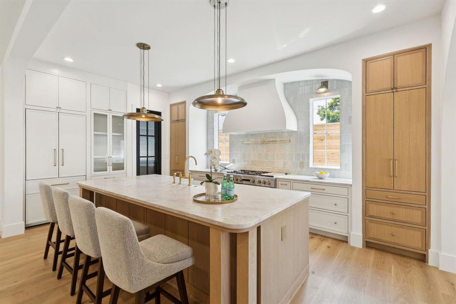 Furnished interior view inside a new home in , Dallas (Image 15).