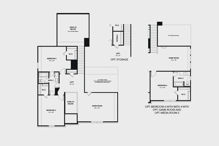Discover luxurious residential design with stunning architectural details in this elegant single-family home floor plan. Discover luxurious residential design with stunning architectural details in this elegant single-family home floor plan.