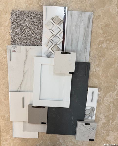 Sample of building materials used in homes in Villas Las Flores, Floresville (Image 29). Sample of building materials used in homes in Villas Las Flores, Floresville (Image 29).