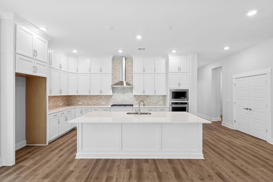 Furnished interior view inside a new home in Point Hope - Village Collection, Charleston (Image 5).