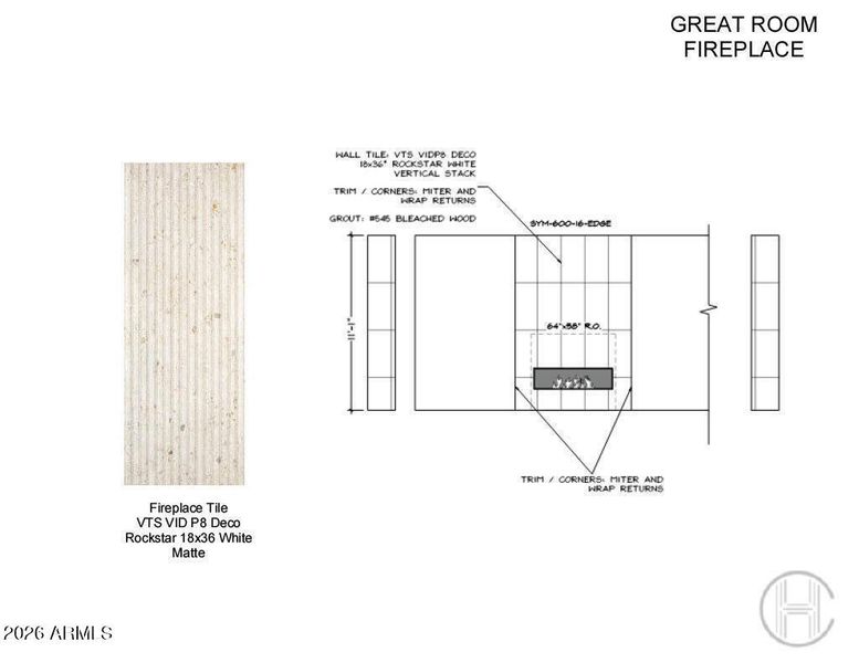 Great Room fireplace