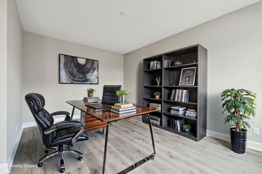 Den - Virtually Staged
