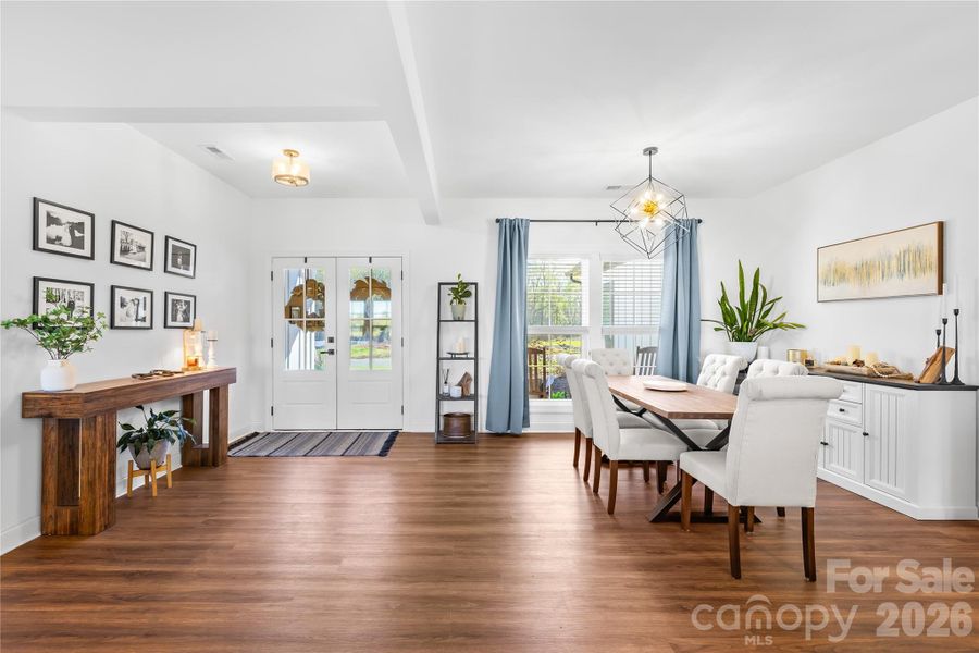 Furnished interior view inside a new home in , Salisbury (Image 16).