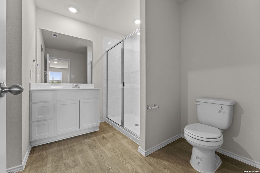 Furnished interior view inside a new home in Navarro Fields, Seguin (Image 4).