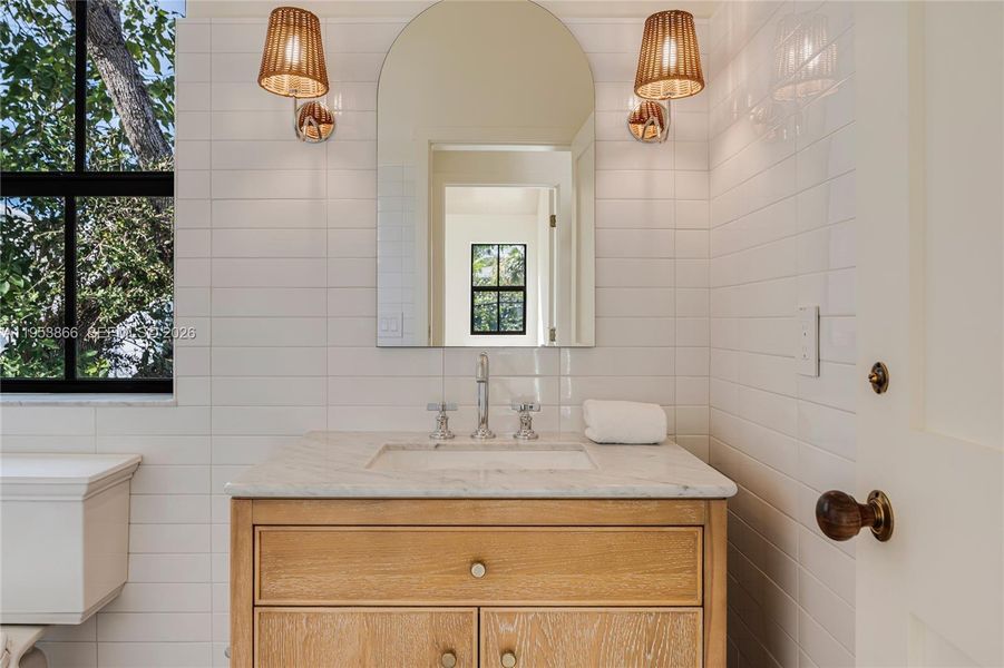 Close-up of interior finishes inside a home in , Miami (Image 19).