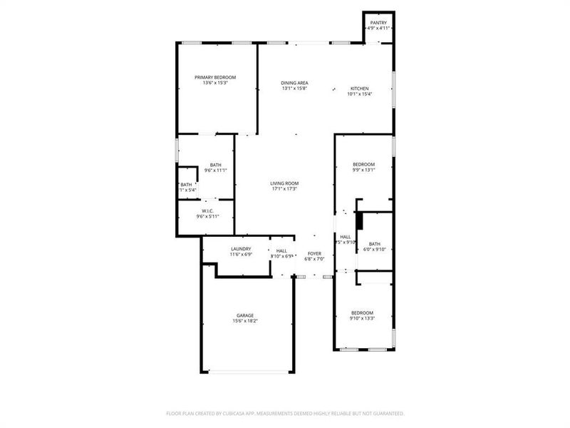 2D floor plan layout of this home in , Fort Worth, TX (Image 4).