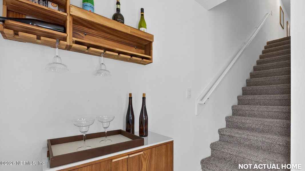 Furnished interior view inside a new home in Irongate Villas, Jacksonville (Image 9).