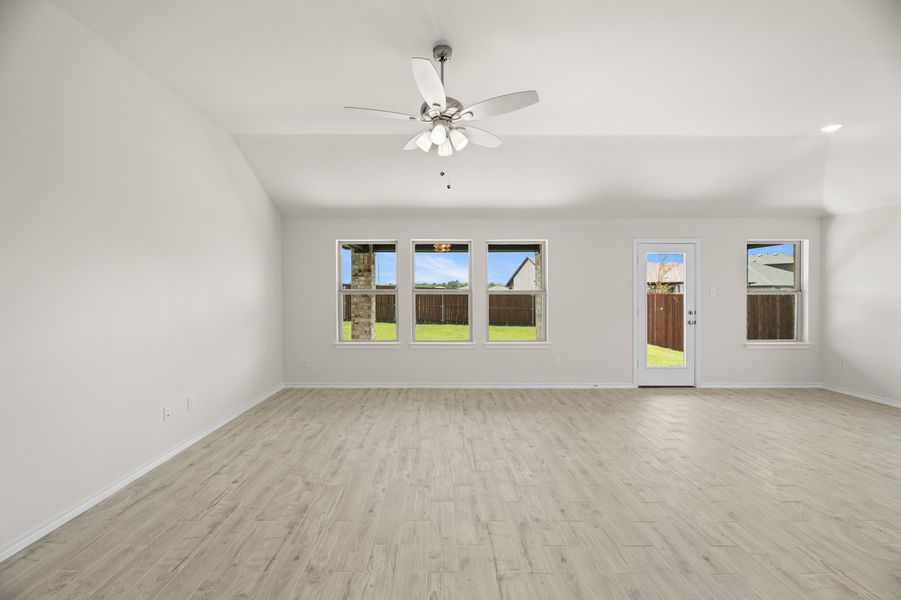 Front exterior of a new home in Northspur, Terrell, TX, highlighting curb appeal (Image 16).