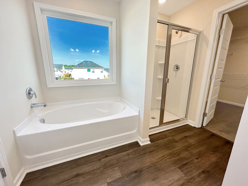 Furnished interior view inside a new home in Tranquil South, Hinesville (Image 10).