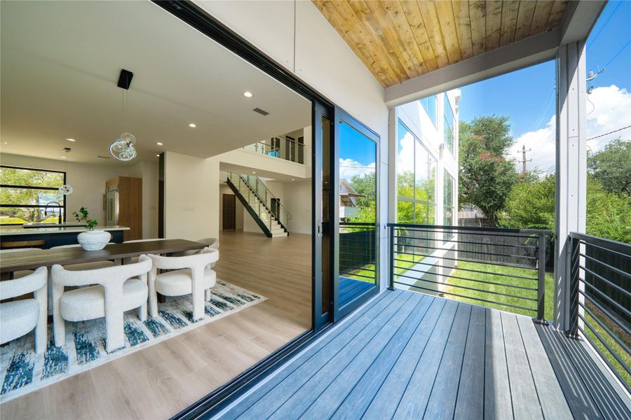Exterior details and patio area of a home in , Houston (Image 32). Exterior details and patio area of a home in , Houston (Image 32).