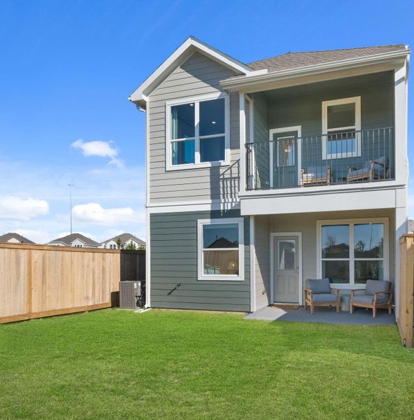 Exterior details and patio area of a home in Jubilee Chateau, Hockley (Image 3).
