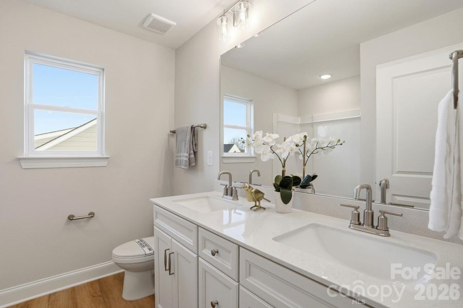 Furnished interior view inside a new home in The Meadows at Laurelbrook, Sherrills Ford (Image 42).
