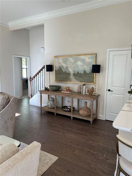 Furnished interior view inside a new home in , Cumming (Image 9).