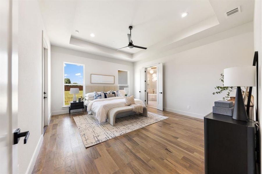 Furnished interior view inside a new home in , Red Oak (Image 8).