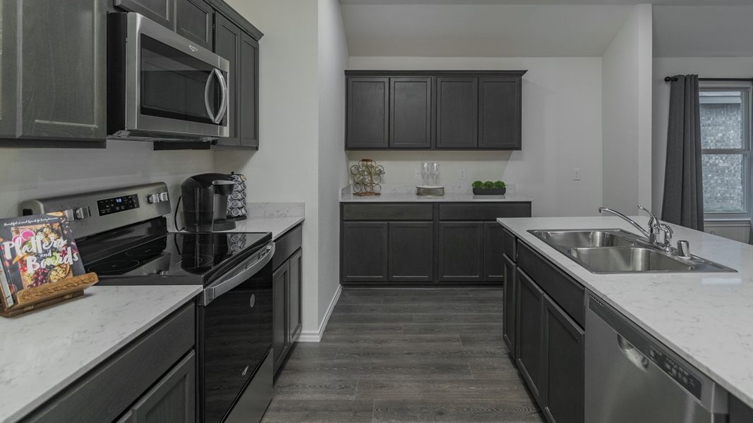 Furnished interior view inside a new home in Valor Farms, Royse City (Image 8).