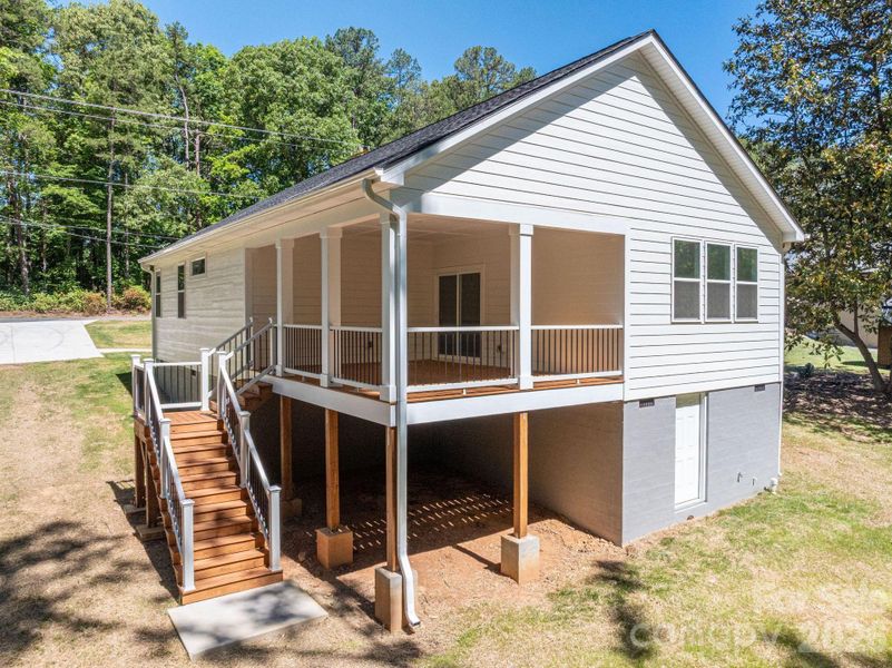Exterior details and patio area of a home in , Bessemer City (Image 3).