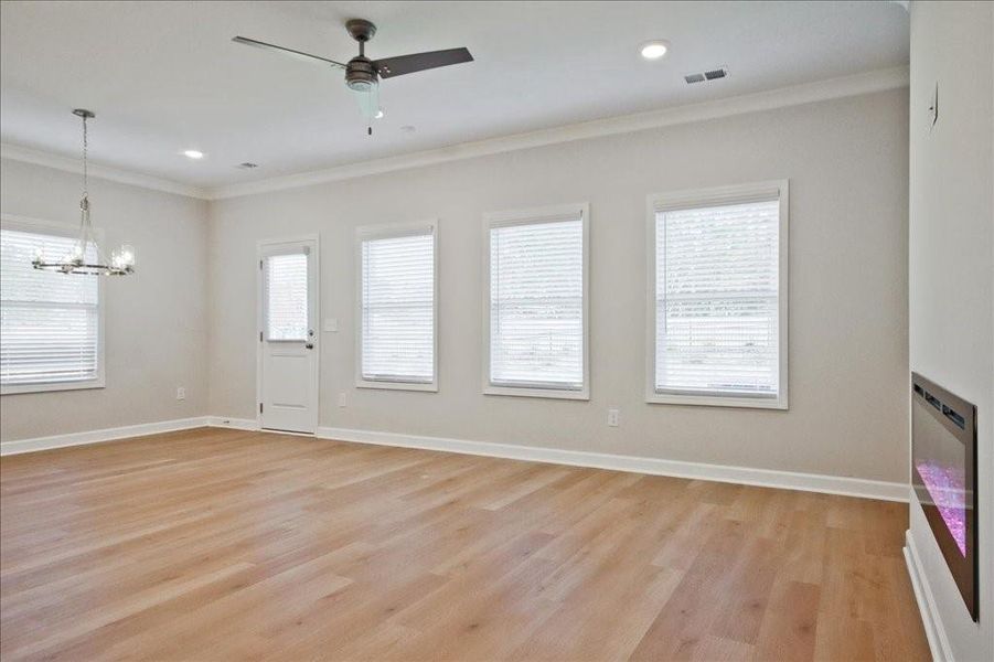 Spacious, unfurnished interior of a new home in River Walk Place, Lawrenceville (Image 19). Spacious, unfurnished interior of a new home in River Walk Place, Lawrenceville (Image 19).