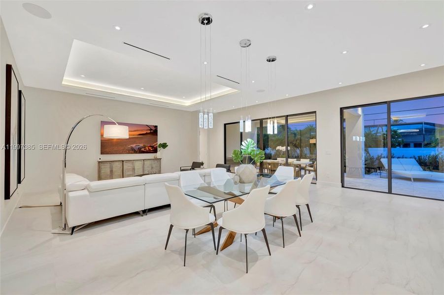 Furnished interior view inside a new home in , Fort Lauderdale (Image 35).