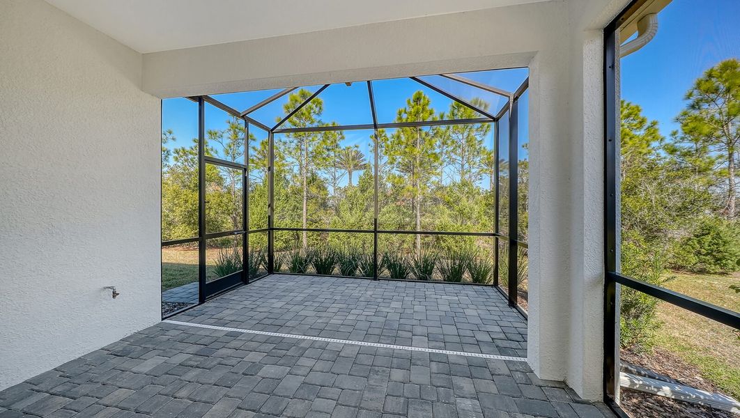 Exterior details and patio area of a home in Grand Palm, Venice (Image 26).
